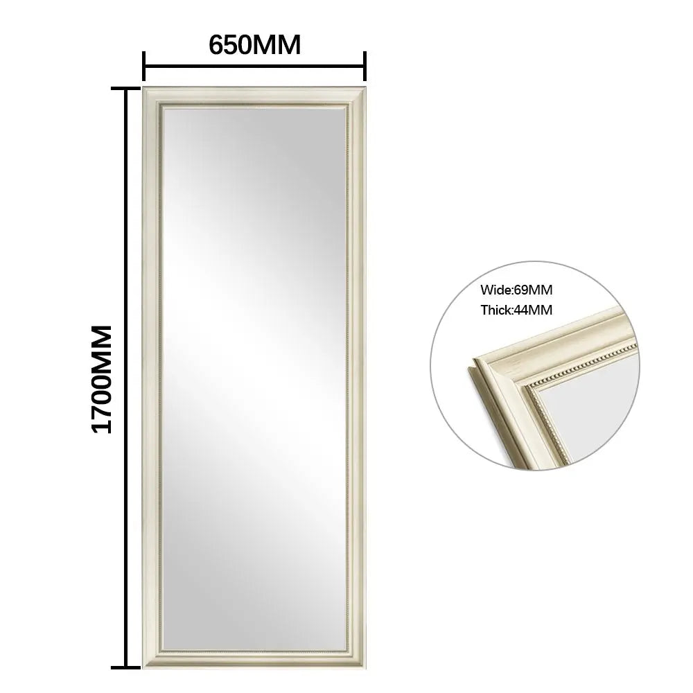 Antique White Mirror Vintage Glamour - Mirror Shop