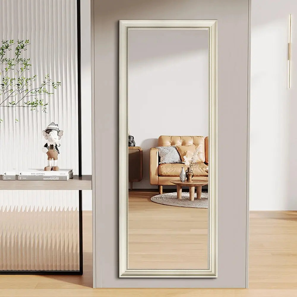 Antique White Mirror Vintage Glamour - Mirror Shop