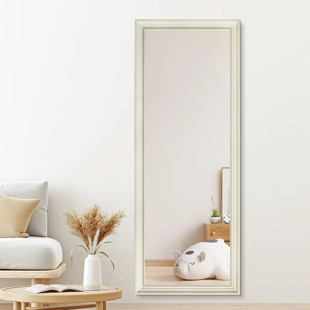 Antique White Mirror Vintage Glamour - Mirror Shop
