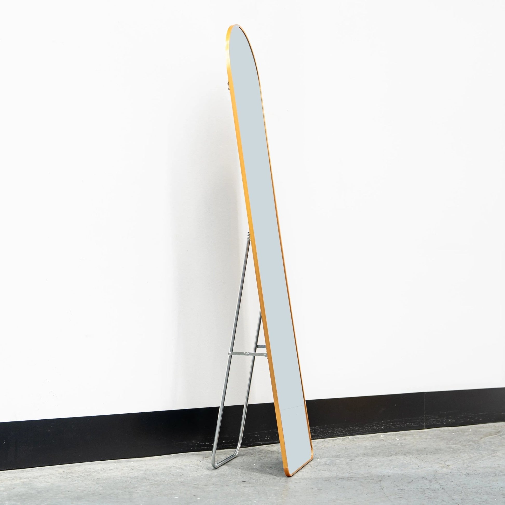 Arch Aluminum Alloy Full Length Mirror Full View - Mirror Shop