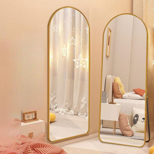 Arch Aluminum Alloy Full Length Mirror Full View - Mirror Shop