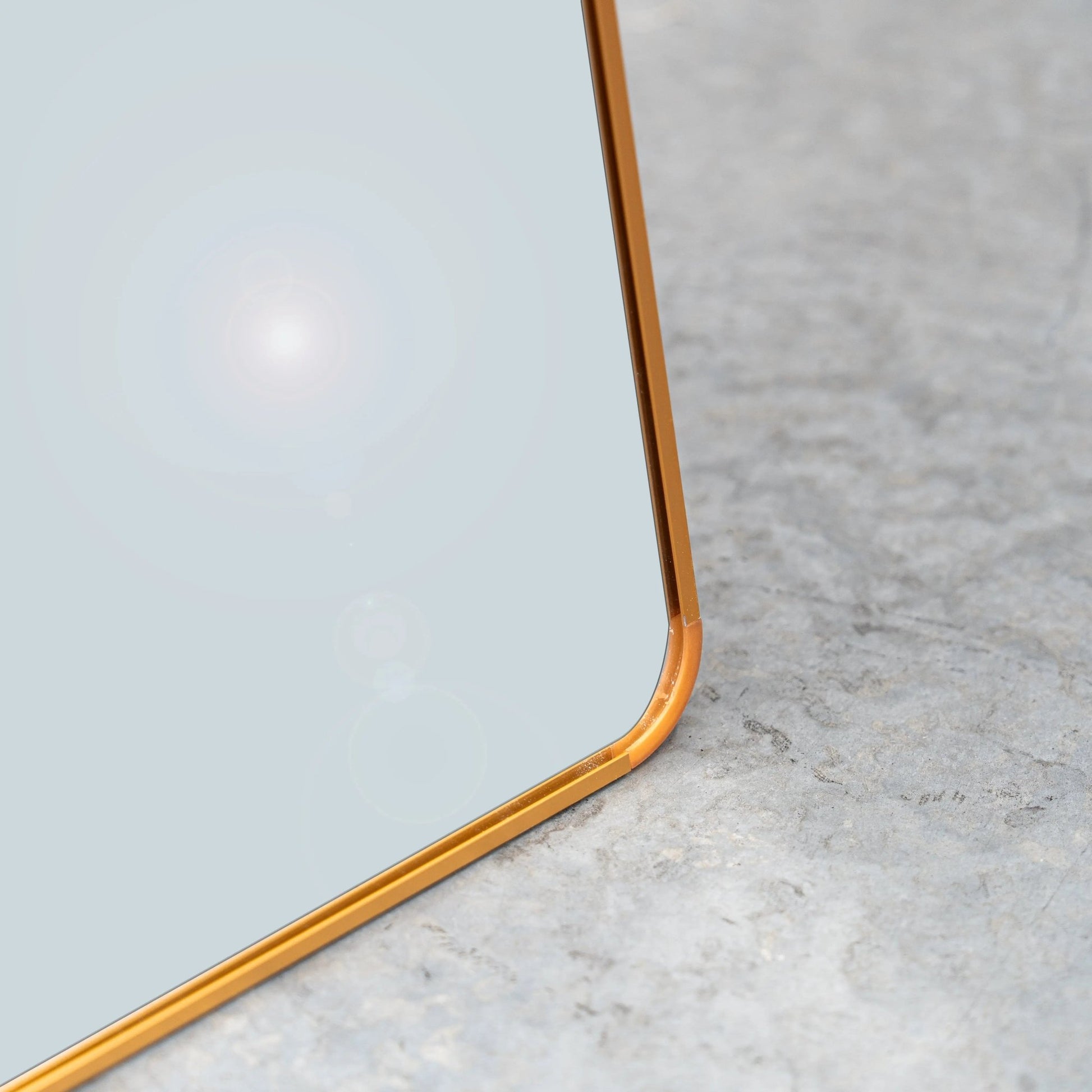Arch Aluminum Alloy Full Length Mirror Full View - Mirror Shop