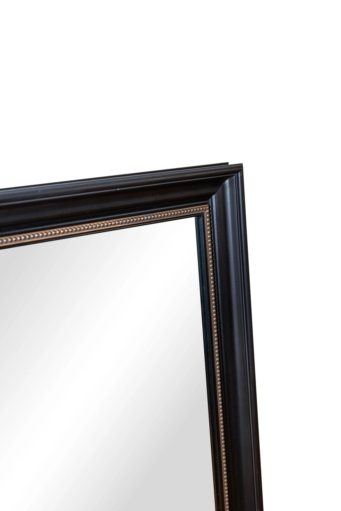 Carbon Black Mirror Vintage Glamour Wall Mirror - Mirror Shop