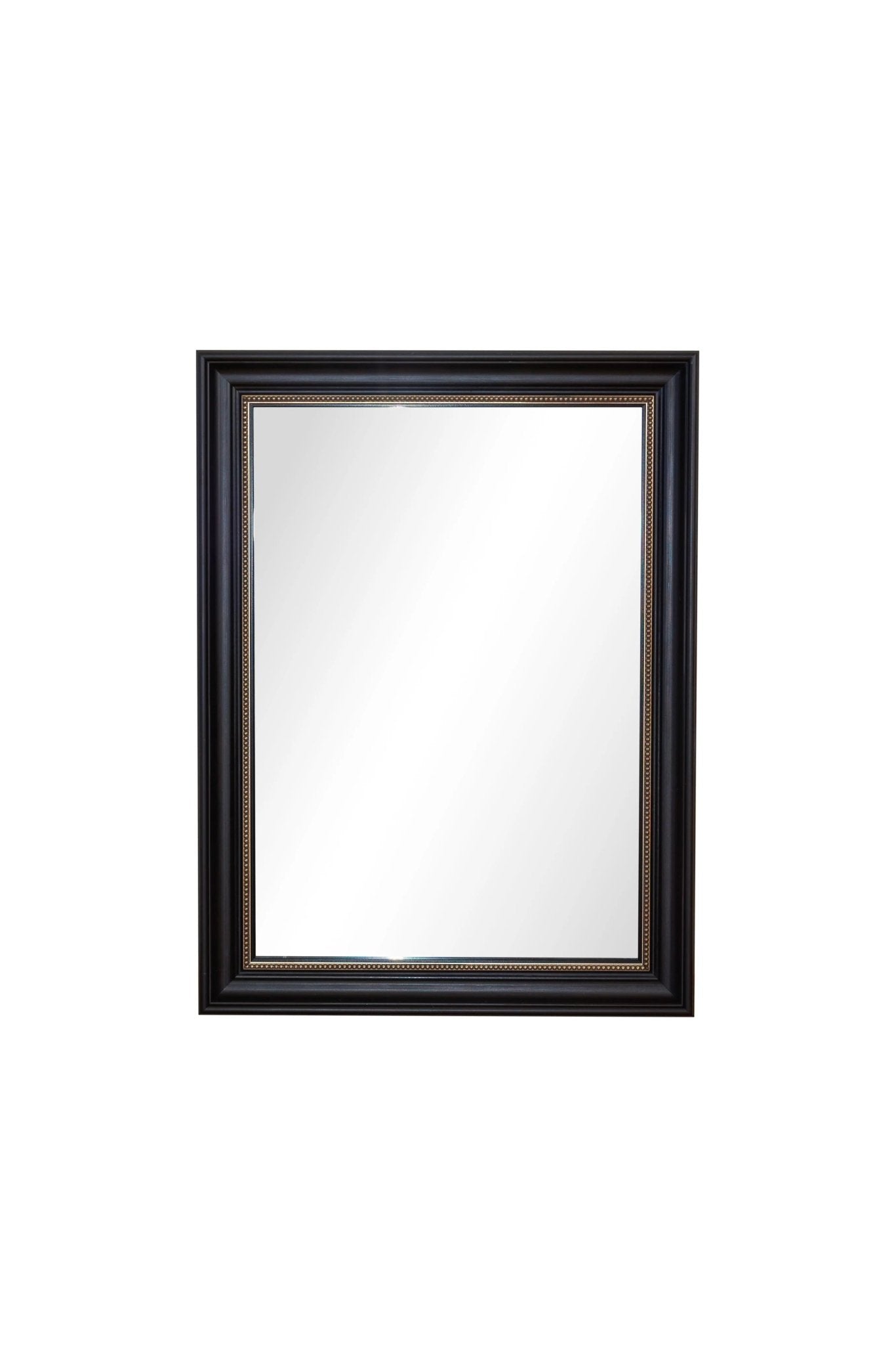 Carbon Black Mirror Vintage Glamour Wall Mirror - Mirror Shop