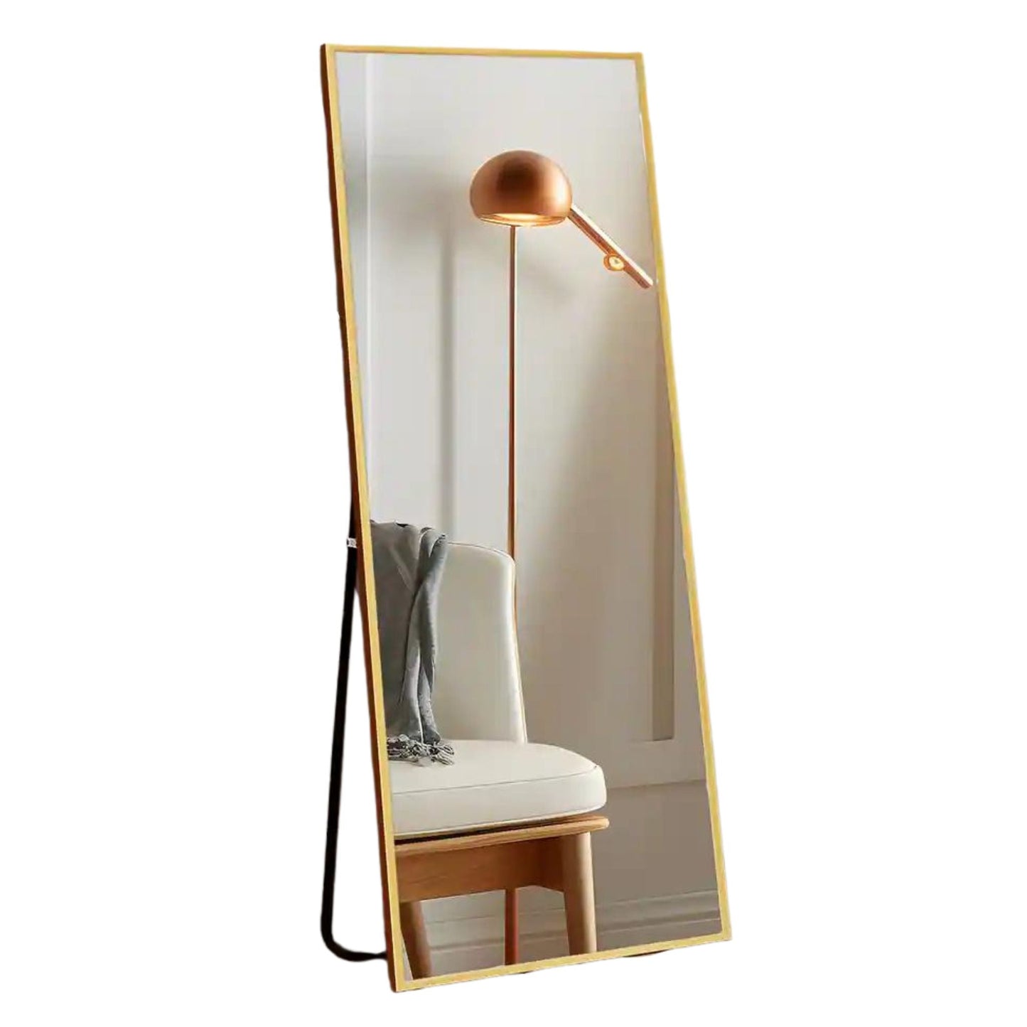 PS Full Length Mirror Full View Gold - Mirror Shop