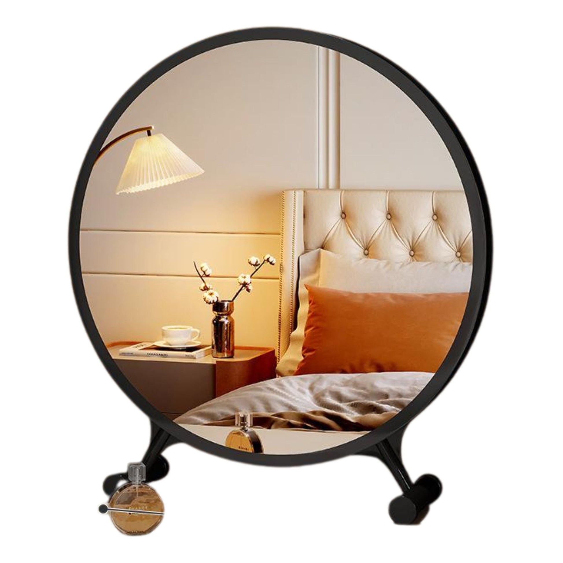 Round Makeup Mirror Black - Mirror Shop