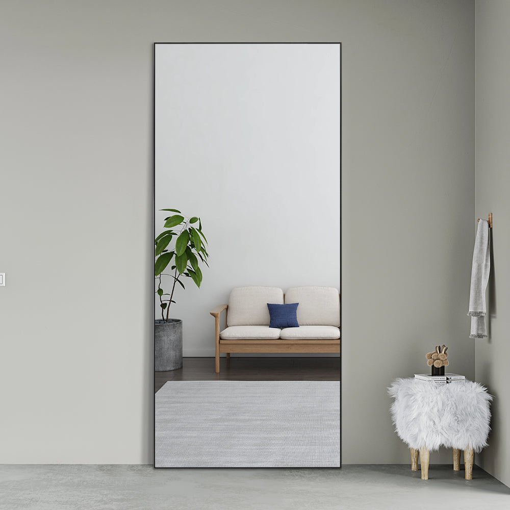 Sleek Modern Full - Length Mirror - Mirror Shop